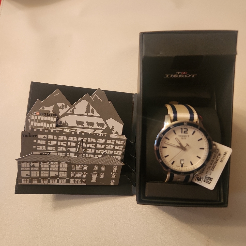 Tissot Quickster Unisex Watch Navy Band